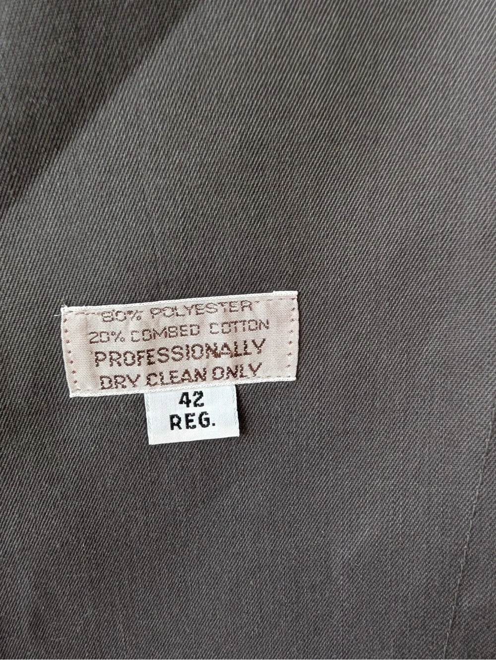 Vintage Christian Dior Monsieur Trench Coat Gray 42R Wool Liner Double Breasted